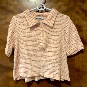 Zara Jacquard Polo